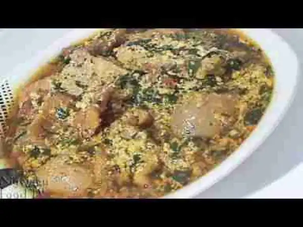 Video: How to Cook Okazi Soup / Ukazi Soup (Igbo style Afang Soup)